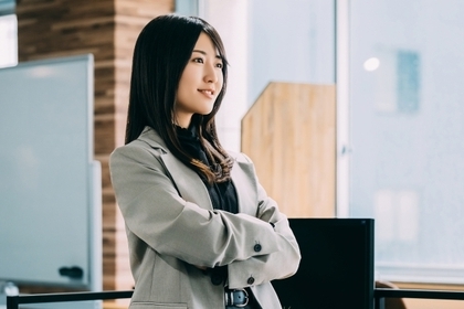 自信をもった女性